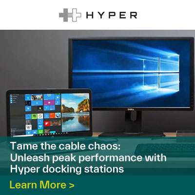 Tame the cable chaos: Unleash peak performance with Hyper docking stations